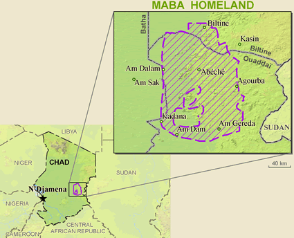 Maba map