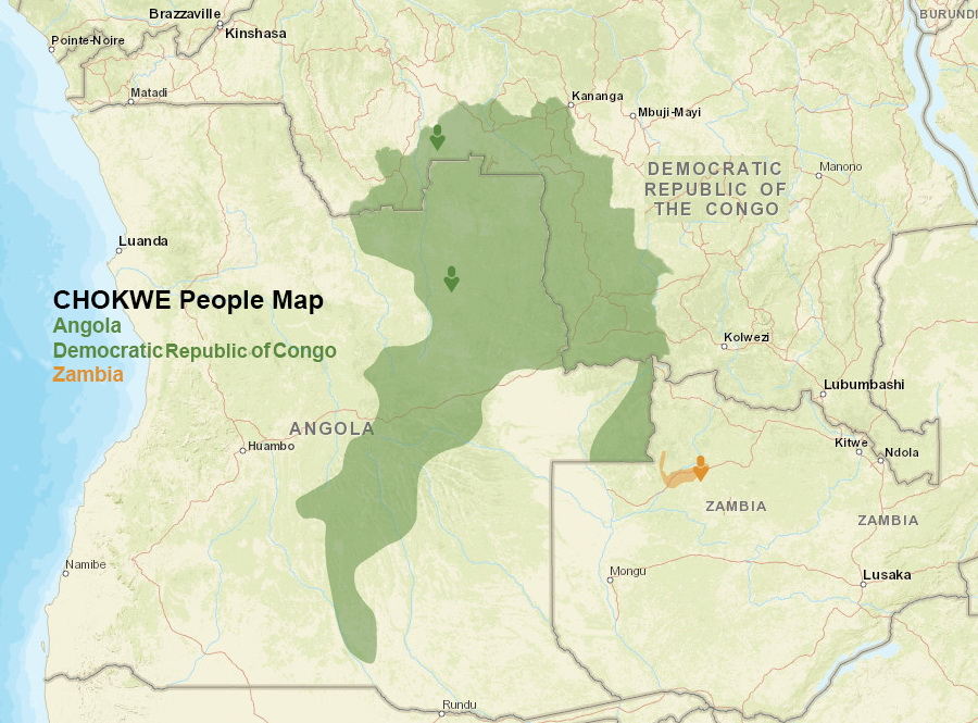 Chokwe people map