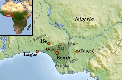 Edo people Map