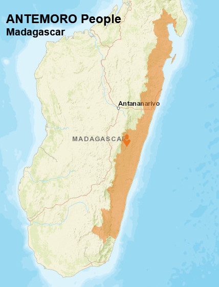 Antemoro people map