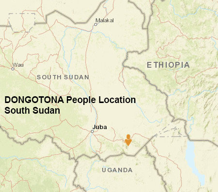 Dongotona people map