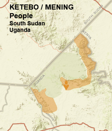 Ketebo - Mening people Map