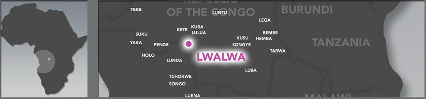 Lwalwa people map