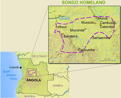 Songo people map
