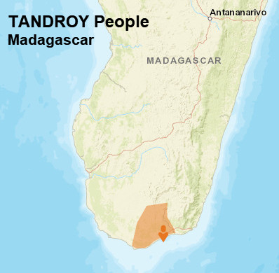 Tandroy people map